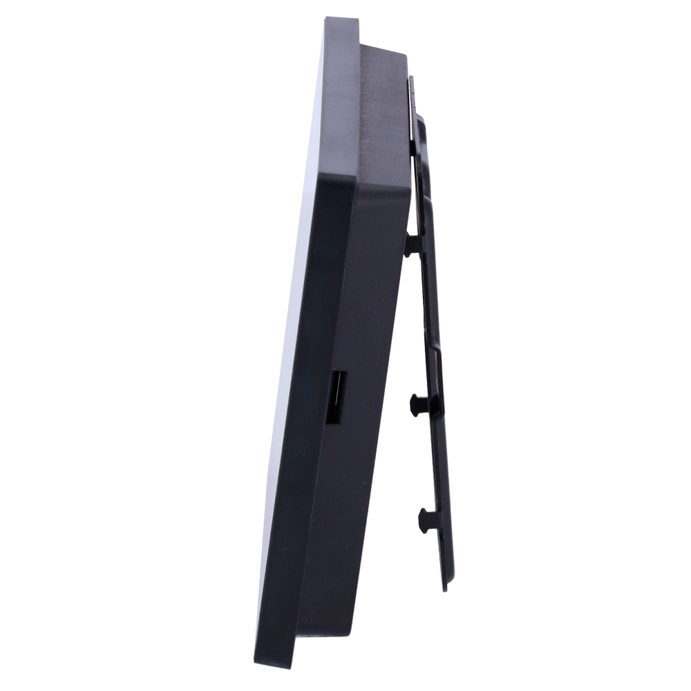 Monitor para videoportero - Pantalla TFT de 7" con marco estrecho - Audio bidireccional - TCP/IP, SIP - Ranura tarjeta microSD hasta 128 GB - Montaje en superficie