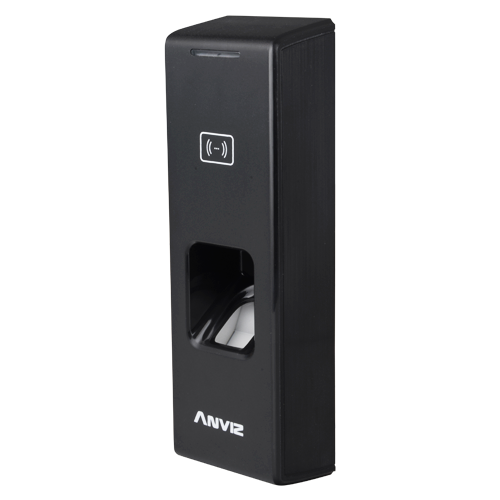 Lettore biometrico autonomo ANVIZ - Impronte digitali e RFID - 3.000 registrazioni / 50.000 registri - TCP/IP, RS485, miniUSB, Wiegand 26 - Controller integrato - Adatto per esterni IP65