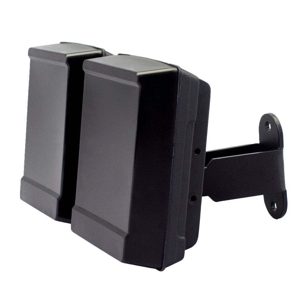 Infrared focus 66~100m - Illumination by LEDs of 850 nM - 12 IR LED lamps - Haz opening 30º~60º - Adjustable intensity and shade - Waterproof IP66, IK10