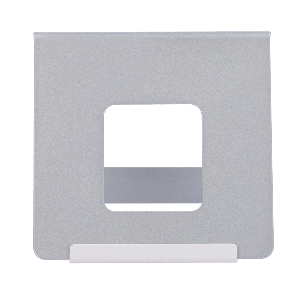 Supporto da tavolo - Specifico per videocitofoni - Compatibile con i monitor Hikvision - Fori di connessione - 89 (I) x 97 (La) x 77 (Lu) mm - Prodotto in SECC