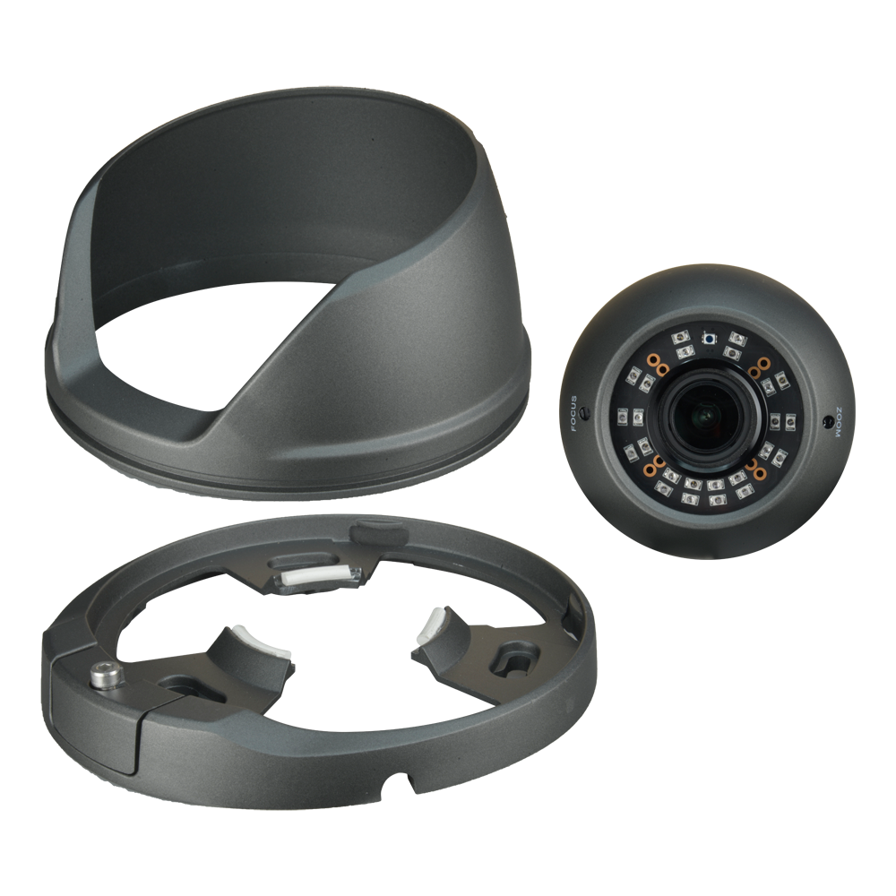 Camera dome Gama 1080p ULTRA - 4 in 1 (HDTVI / HDCVI / AHD / CVBS) - 1/2.8" Sony© 2.13 Mpx Exmor IMX307 - Obiettivo varifocale 2.7~13.5 mm - LEDs SMD IR Portata 30 m - Sensibilità Starlight / WDR 120dB