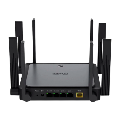 Reyee - Router WiFi Gigabit Mesh 6 AX3200 - 5 Puertos RJ45 10/100/1000 Mbps - 802.11AX quad-stream y banda de 2,4 y 5 GHz - Pequeña oficina/Oficina en casa