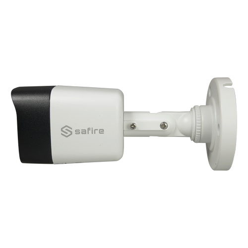 Safire Gamma PRO Bullet Camera - 4 in 1 Output - 5 Mpx High Performance CMOS - 3.6 mm Lens | Smart IR Matrix LED Range 30 m - Audio over coaxial cable - Waterproof IP67