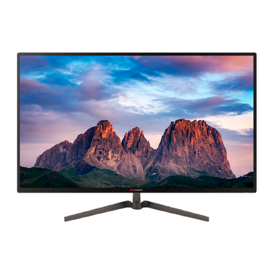 Monitor LED 31.5" Hikvision - Diseñado para videovigilancia 24/7 - Resolución 1920x1080 -  Formato 16:9  - VGA, HDMI - Altavoces integrados | Audio