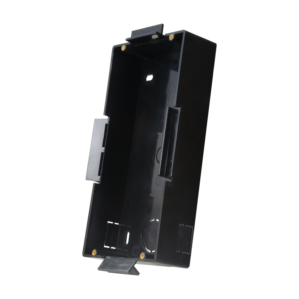Staffa ad incasso - Compatibile con SF-VI112-IPW-(x)MF - Compatibile DS-KABV8113-RS/FLUSH - Fori di connessione - 164mm (Al) x 81mm (An) x 31mm (Fo) - Fabbricato in plastica