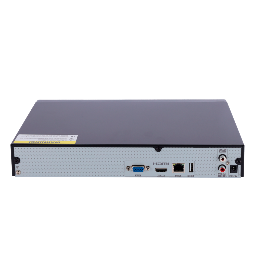 Safire Smart - Grabador de vídeo NVR para cámaras IP gama B1 - Vídeo de 16 CH / Compresión H.265+ - Resolución hasta 8Mpx / Ancho de banda 112Mbps - Salida HDMI 4K y VGA / 1HDD - Soporta eventos VCA de cámaras IP / Función POS