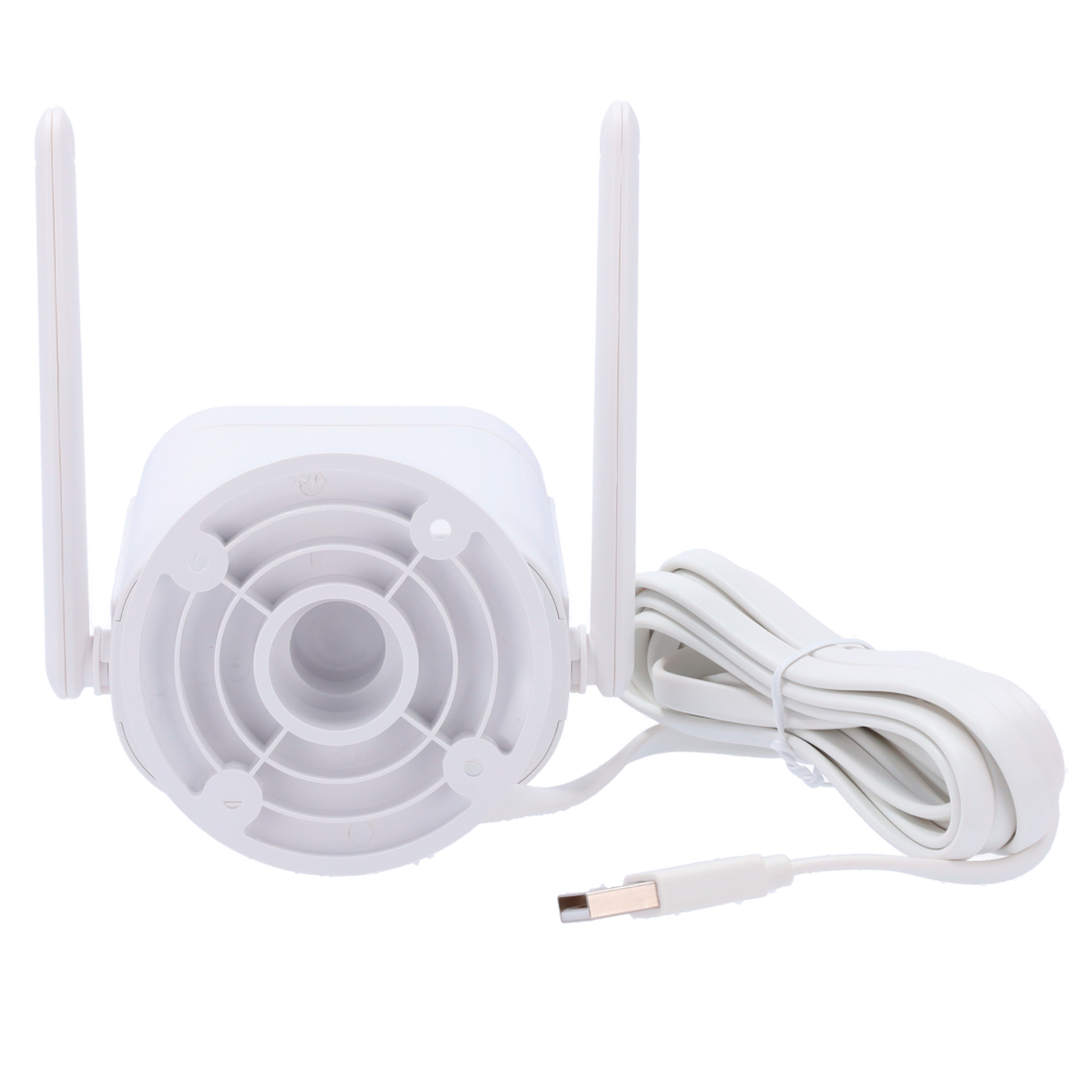 Tuya Smart Telecamera 2K - Wifi 2.4 GHz - Adatta per esterni  | IR fino a  10 m - Luce bianca / Rilevamento di persone - Registrazione su scheda MicroSD o Cloud - Compatibile con TUYA Smart / Google / Alexa