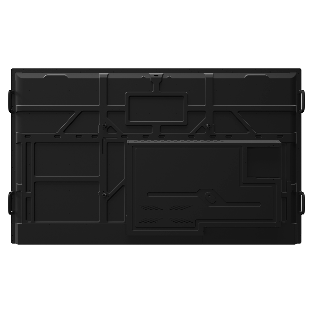 Pantalla interactiva IBOARD 75'' 4K - Pizarras laterales con digitalización de escritu - Resolución 3840x2160 - Entradas HDMI, VGA, DP, Type-C, LAN, USB, OPS - Ángulo de visión 178º - Altavoces integrados