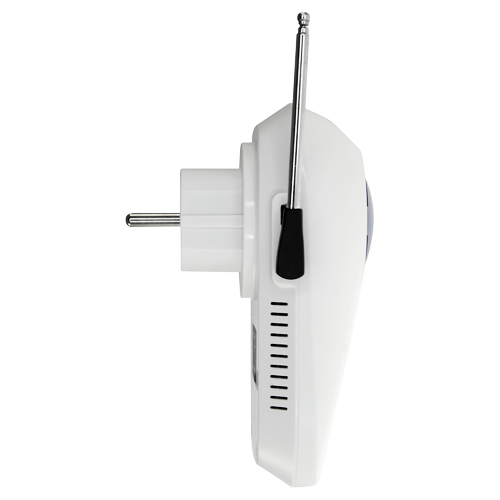 Repetidor inalámbrico - Compatible con placas y detectores - Antena externa - Distancia de recepción 300 metros - Distancia de recepción 90 metros - Conexión directa Plug&Play a AC 220 V