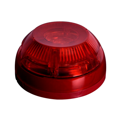 Sirena antincendio cablata per interni - Certificato EN54-3 e EN54-23 - Potenza del suono 100 dB a 1 m - Flash LED - Base bassa per una facile installazione - Alimentazione 24~28 VDC