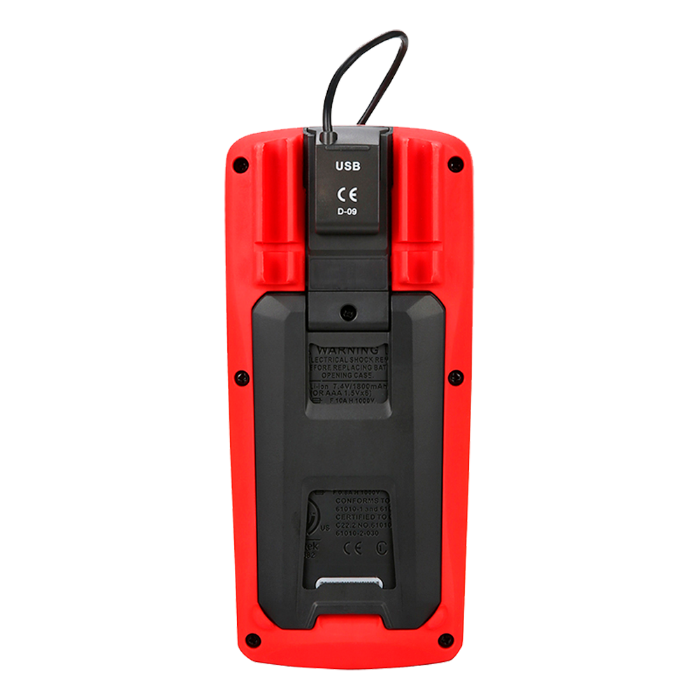 Digital multimeter - LCD display up to 60000 counts - DC and AC voltage measurement up to 1000V - DC and AC intensity measurement up to 10A - High AC precision with True RMS function - Resistance, capacitance and frequency measurement - Measuring