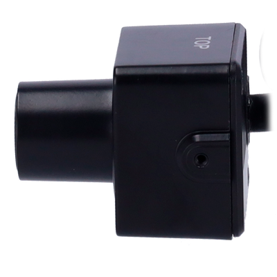 Mini Cámara IP de 4 Megapíxeles - CMOS de Escaneo Progresivo de 1/2.8" - Compresión H.265/H.264 - Lente de 2.8 mm - Iluminación mínima de color: 0.005 Lux - WEB, Software CMS, Smartphone y NVR