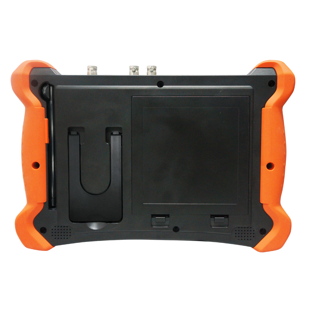 Multitasking CCTV Tester - Supports HDTVI, HDCVI, AHD, CVBS and IP cameras - Tester resolution up to 4K - 8" color LCD screen - Built-in 7000mA battery - Cable locator