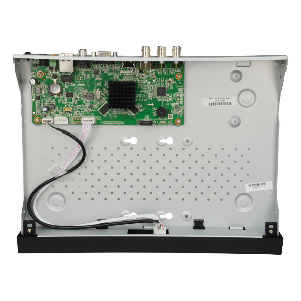 Videograbador Safire 5n1 - 4 CH HDTVI/HDCVI/AHD/CVBS (4Mpx) + 1 IP (6Mpx) - Audio en coaxial - Resolución 4Mpx Lite (15FPS) o 1080p Lite/720P (25FPS) - 1 CH Reconocimiento facial - 2 CH Reconocimiento de personas y vehículos