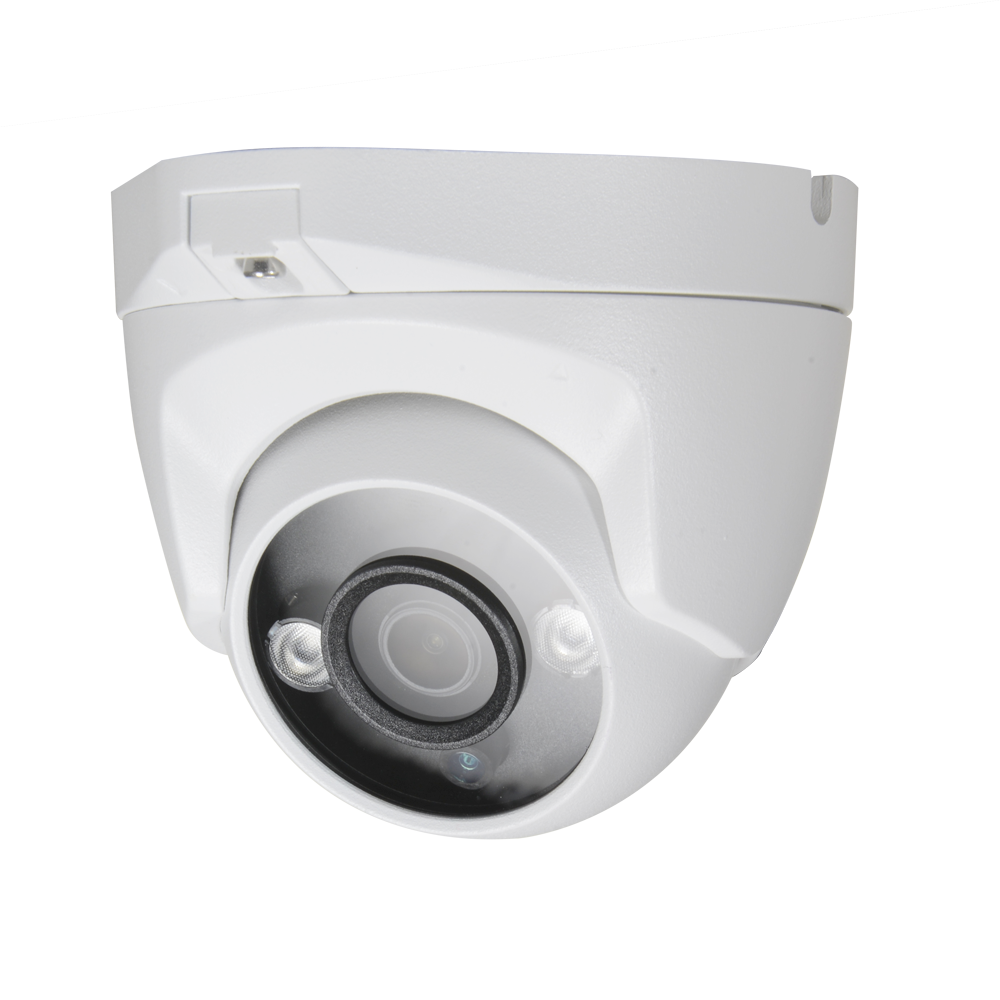 1080p ECO Dome Camera - 4 in 1 (HDTVI / HDCVI / AHD / CVBS) - 1/2.7" 2.1 Mpx BG0806 - 3.6 mm lens - 2 IR Array LEDs Distance 30 m - Waterproof IP66