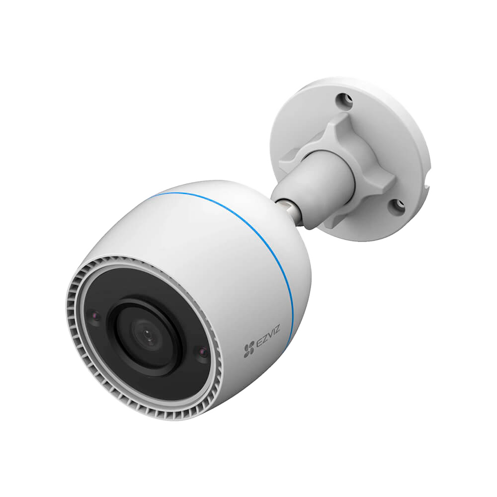 Telecamera Wifi Megapixel Ezviz 2Megapixel - Risoluzione 2 megapixel - Compressione H.265 - Lente 2.8 mm / IR 30 m - Microfono - Adatta per esterni IP67