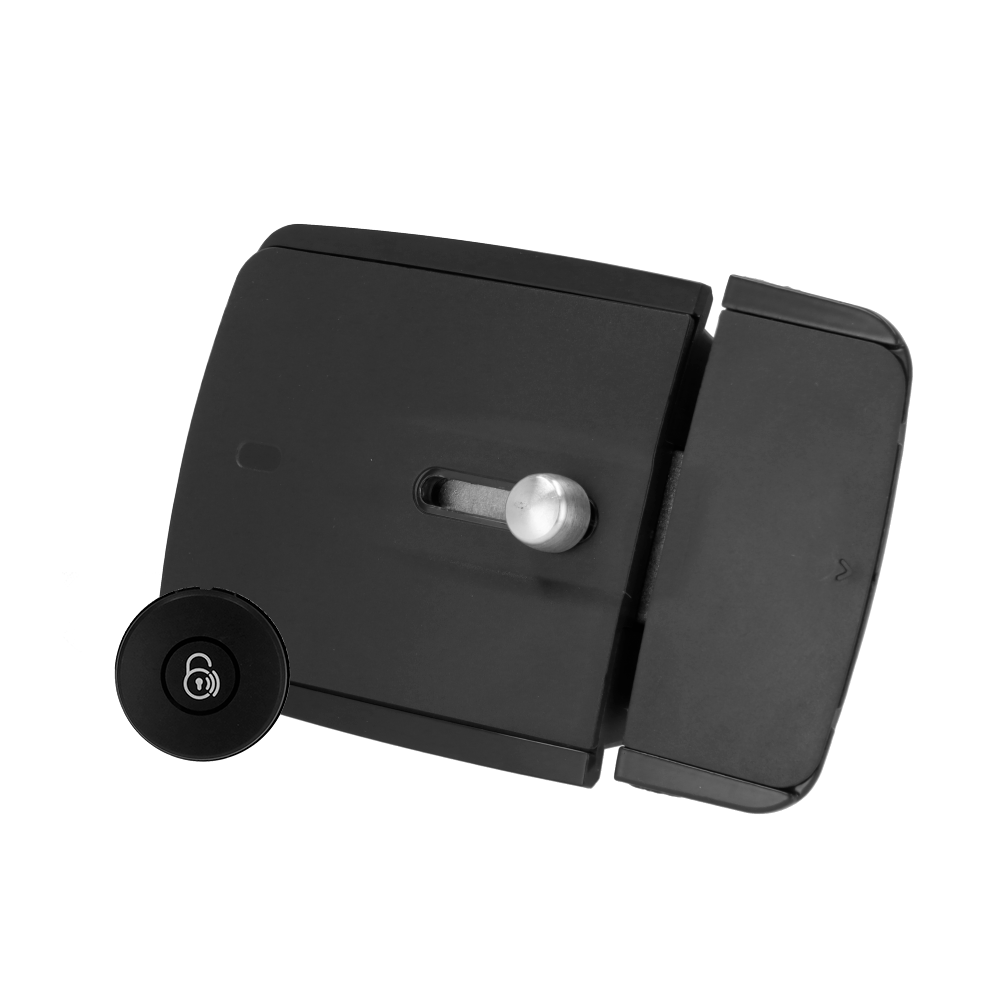 Smart Bluetooth Watchman Door Bolt - Invisible installation from the outside - Guest Users and Access Logs - Easy installation without door manipulation - High security robust material - Free WatchManDoor Home App