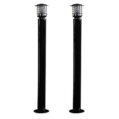 Rilevatore di barriera a infrarossi - Cablato | 10 raggi - Distanza max. rivelazione 100 m - Installazione semplice con LED e buzzer - Indirizzo unico per ogni torre - Uscita a relè NC/NO | Alimentazione 12~18VDC - Innowatt