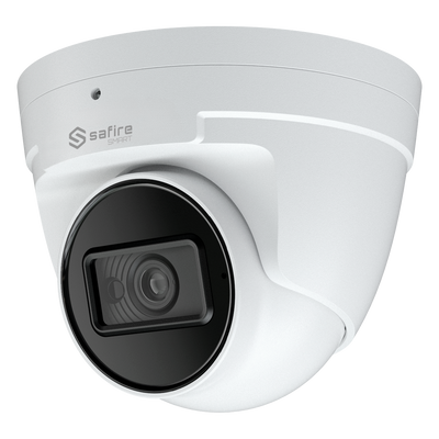 Safire Smart - Cámara Turret 4 en 1 Gama E1 - 5 Mp (2560x1936), CMOS 1/2.7" - Lente 2.8 mm | Alcance IR 30 m - DWDR, HLC, BLC, AGC - Resistente al agua IP67