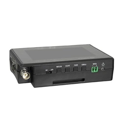 Multifunctional wrist CCTV tester - Supports HDTVI, HDCVI, AHD, CVBS and IP cameras - Tester resolution up to 4K - 4" color LCD screen - Built-in 2400mA battery - Simple operation