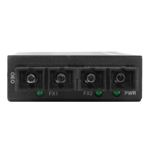 Convertidor de medios - Multimodo a Monomodo - 2x conector SC dúplex - Multimodo 850 nm - 550 m - Monomodo 1310 nm - 20 km - 125 Mb/s
