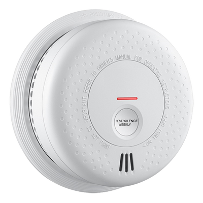 Rivelatore di fumo autonomo X-Sense - Durata della batteria 10 anni - Spia di allarme - Allarme acustico 85 dB a 3m - Pulsante Test - Certificato EN 14604:2005