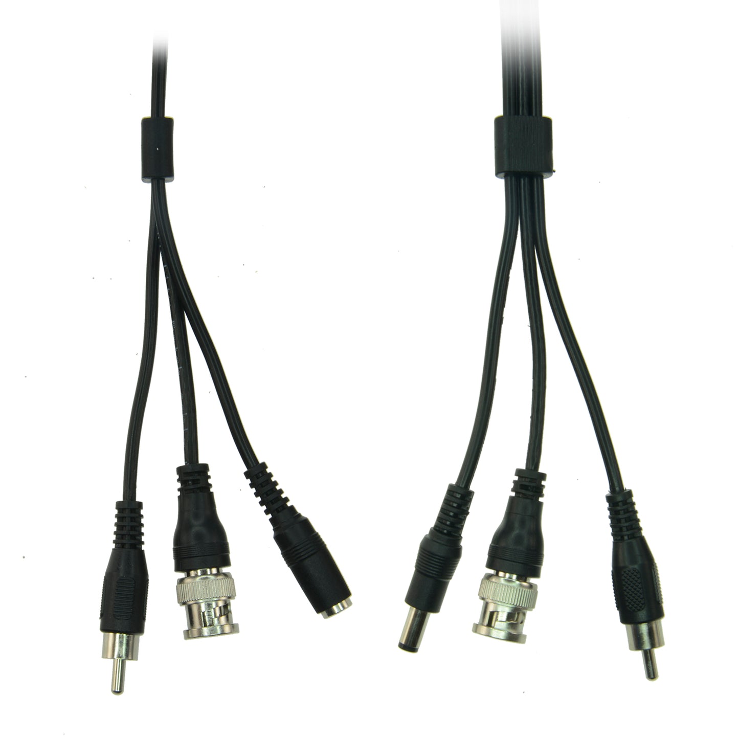 Cavo combinato RG59 + Audio + DC - Mini RG59 con connettore BNC - Cavo Audio mediante RCA - Cavo alimentazione mediante Jack - Lunghezza 20 m - Poche perdite