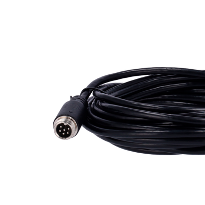 Streamax - Cavo per telecamere IP PON - Connettore M12 tipo aviazione - 6 Pin - Lunghezza 5m - Maschio - Femmina