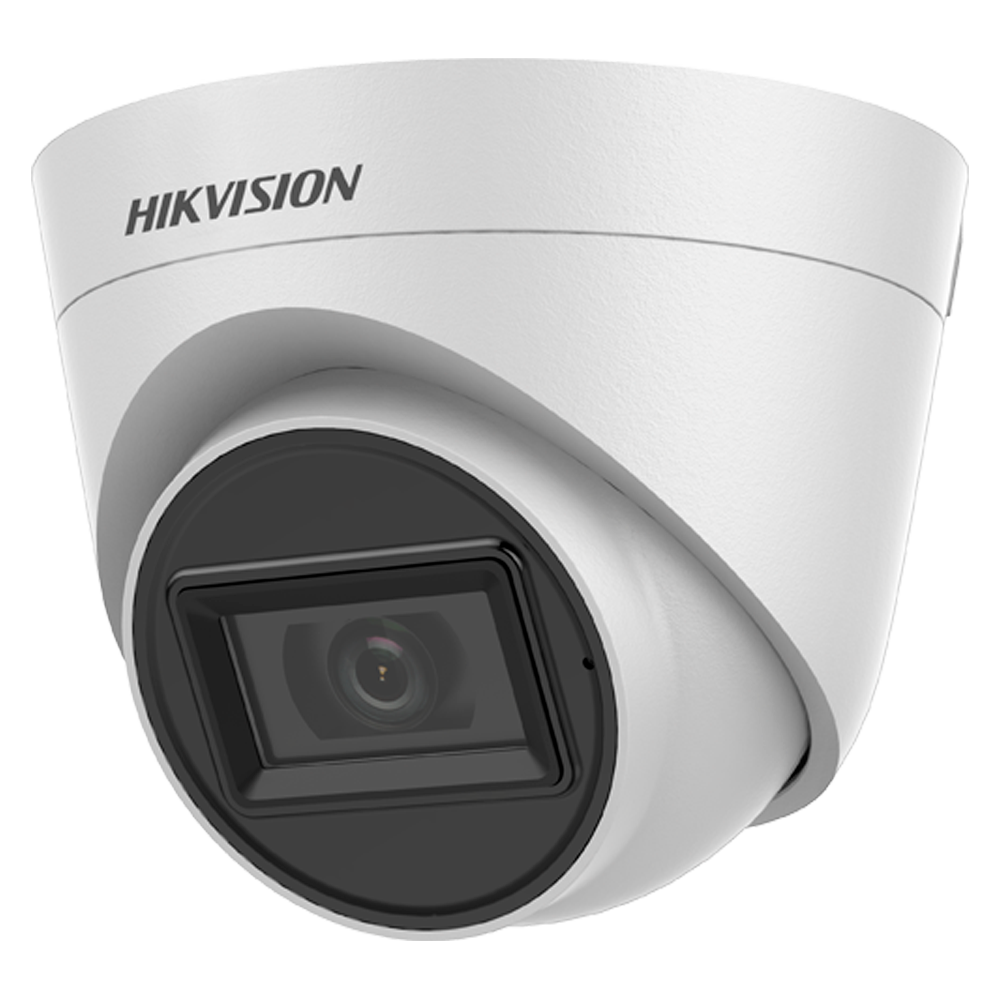 Hikvision - Cámara Turret 4en1 Gama Value - Resolución 5 Megapíxel (2560x1944) - Lente 2.8 mm - Smart IR alcance 40 m - Impermeable IP67