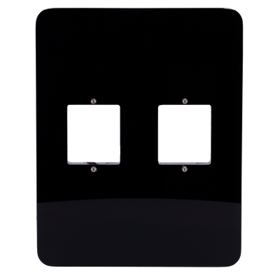 Tapa superior del torniquete - Integración de lectores de huellas dactilares - Apto para el torniquete ZK-MTS1000-PRO - Fabricada en acrílico - Diseño ligero y elegante - Fácil instalación