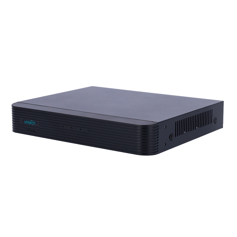 Videoregistratore 5n1 - Uniarch - 4 CH HDTVI / HDCVI / AHD / CVBS + 2 extra IP - Audio - Ammette 1 hard disk