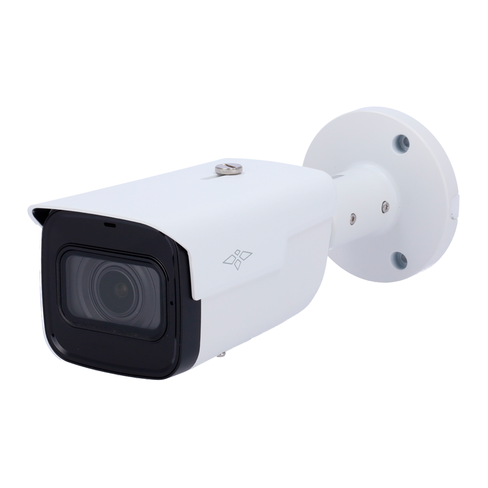 Telecamera Bullet IP X-Security - 4 Megapixel  (2560 × 1440) - Obiettivo 2.7–13.5 mm / LED Portata 60 m - WDR 120 dB | Microfono integrato - PoE | H.265+ - Funzioni intelligenti