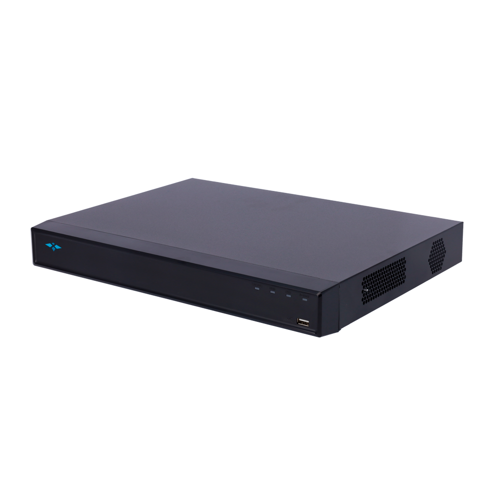 X-Security NVR video recorder for IP cameras - Maximum resolution 12 Megapixel - Smart H.265+ / Smart H.264+ compression - 16 CH IP - 4 Ch Facial recognition or 16Ch AI - WEB, DSS/PSS, Smartphone and NVR