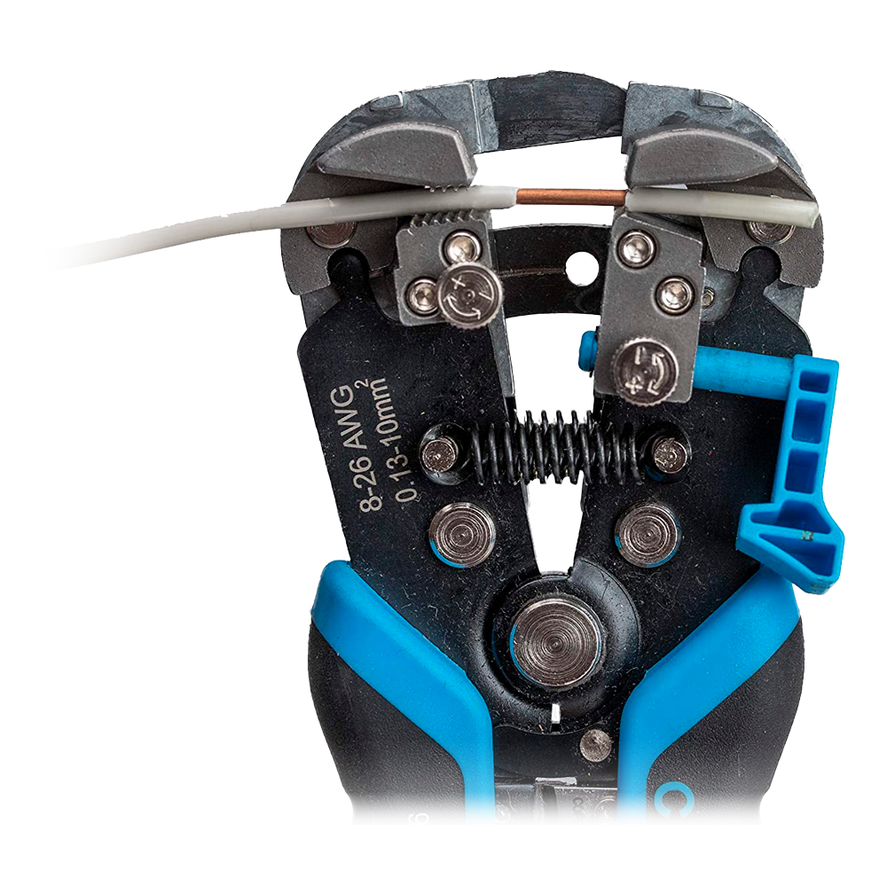 Pinza crimpatrice pelacavi - Per 8 AWG-26 AWG - Crimpare terminali di 22 AWG-10 AWG - Facile da usare - Prezzo economico