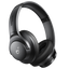 Auricolari Wireless Soundcore by Anker - 60 ore di riproduzione - Fino a 90% Riduzione del Rumore - Ricarica veloce - Personalizzazione tramite l'app Soundcore - Colore nero