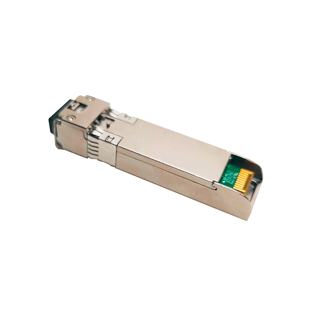 Modulo Transceiver SFP+ - Lunghezza d'onda 850 nm - Fibra multimodale - Connettore LC duplex - Massima distanza 300 m - 10Gbps - 10GBASE-SR