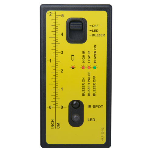 GJD - Strumento cerca raggi - Corretta installazione dei rilevatori laser - LED e buzzer informativo - Compatibile con GJD505 e GJD509