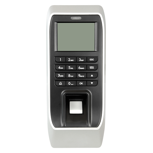 Control de acceso autónomo Hysoon - Huellas dactilares y teclado - 2.000 registros / 160.000 registros - TCP/IP, RS485 y Wiegand 26 - Controlador integrado - Software eTime gratuito