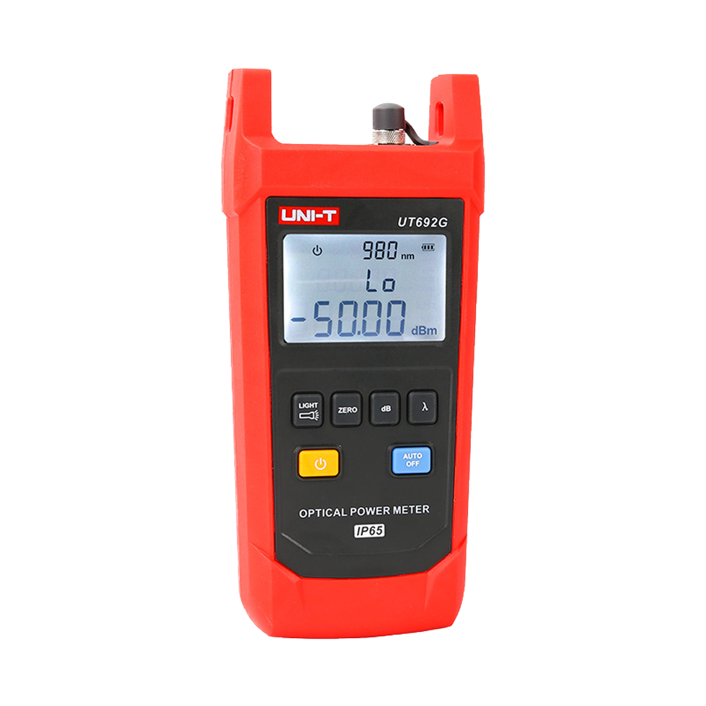 Fiber Optic Tester - Fiber Optic Power Rating - FC Connector - IP65 Waterproof - Auto Shut Off