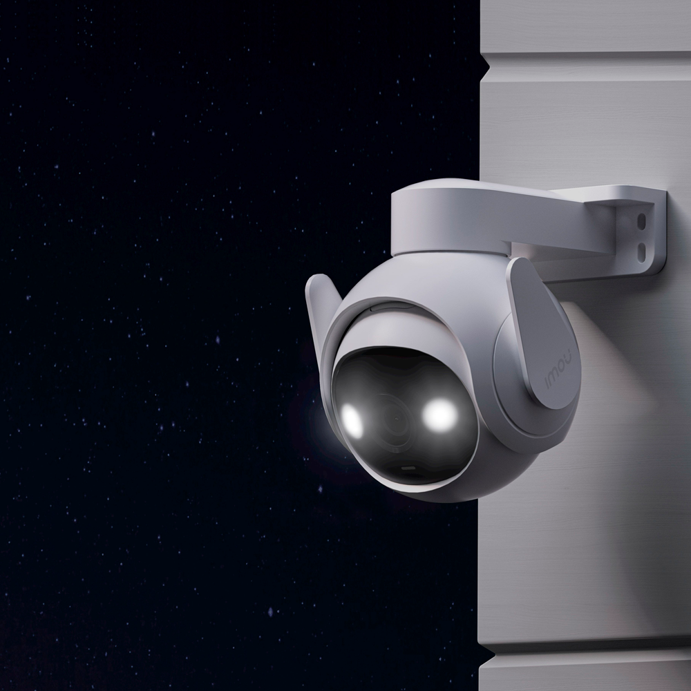 Telecamera Wifi Imou 3 Megapixel - Movimento e Autotracking - Ottica 3.6 mm / IR 30m / Led bianco - Rilevamento di persone e veicoli - Audio Bidirezionale / Sirena - Adatta per esterni IP66