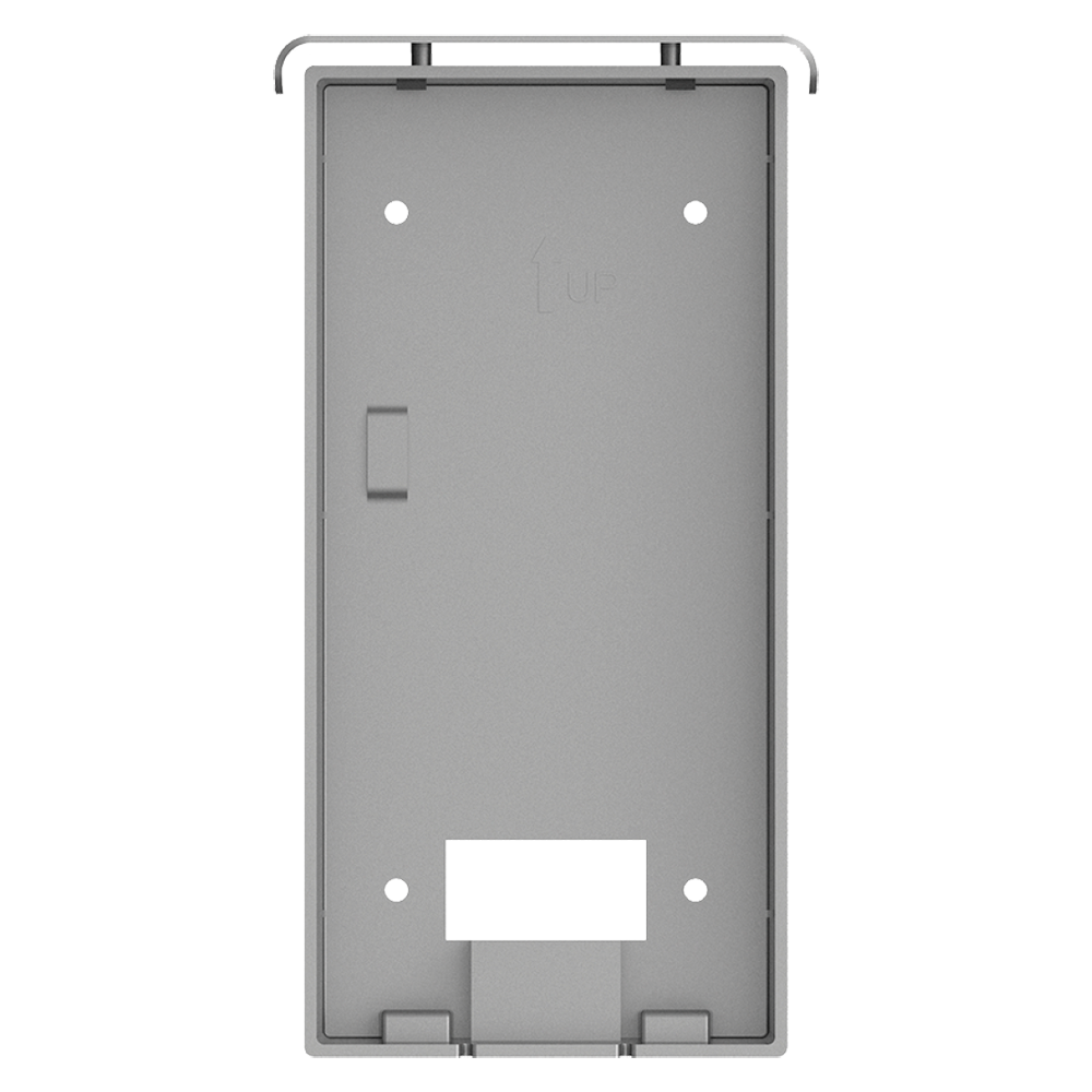 X-Security - Supporto da superficie per XS-V3221E-IP - Un modulo - 205mm (Al) x 109mm (An) x 34mm (Fo) - Fabbricato in lega di alluminio - Collegamento versatile con fori di collegamento