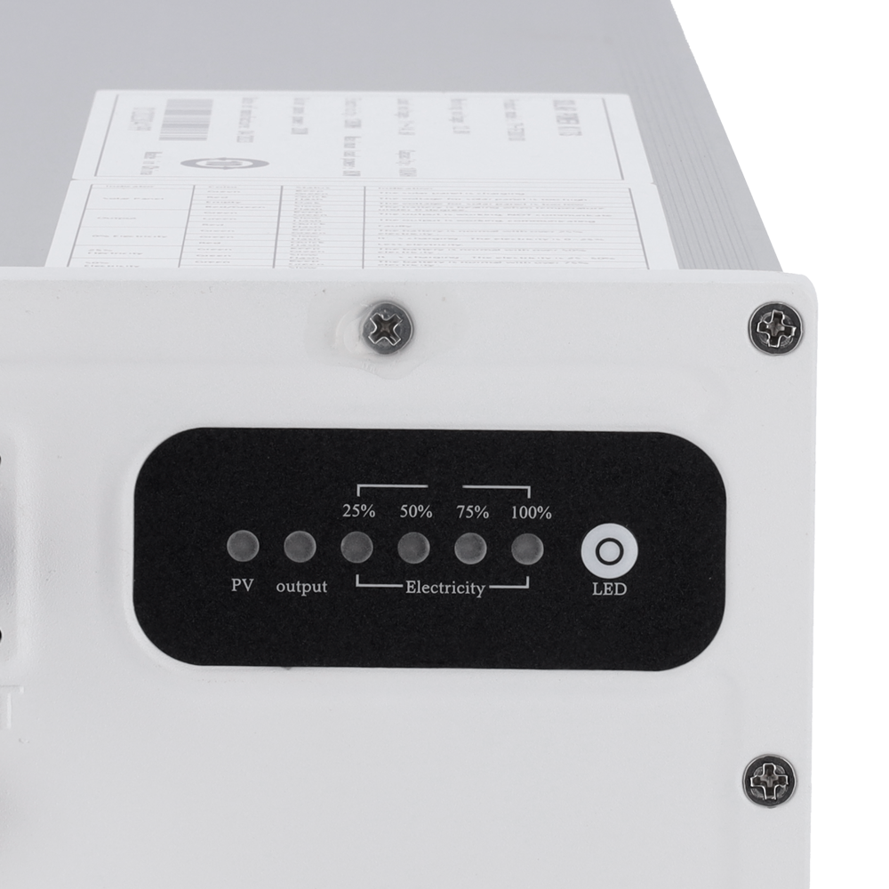 Safire - Batería Litio LiFePo 1280Wh (100Ah) - Regulador MPPT integrado - RS-485 para comunicación - Acoplable a SF-SOLARPANEL-200W