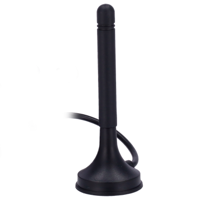 Teltonika - Antena Magnética 4G - Frecuencia 699~868 y 1850~2690 MHz - Conector SMA Macho - Impedancia 50 ohmios - Cable RG174 3 metros de longitud