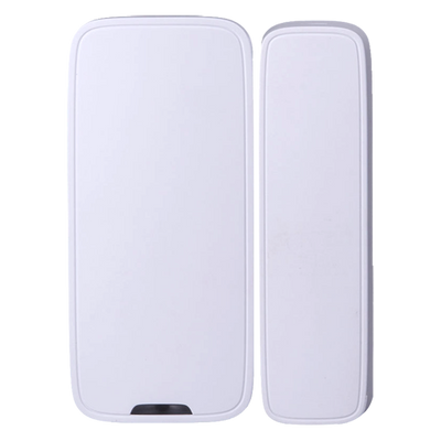 Contatto magnetico Branded - Wireless 433MHz - Antenna interna - Distanza 150m - Anti tampering - 1 x CR123 3V