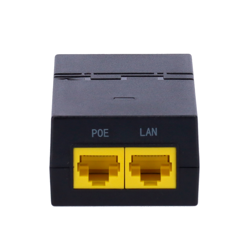 Ruijie - Iniettore PoE IEEE802.3af - Porte RJ45 10/100/1000 Mbps - Potenza 15.4 W - Distanza massima 100 m - Design compatto