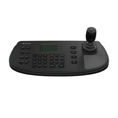 Tastiera IP Hikvision - Doppia interfaccia: diretto o rete - Schermo LCD - Rete per IP con conettore RJ45 - Joystick 4 assi