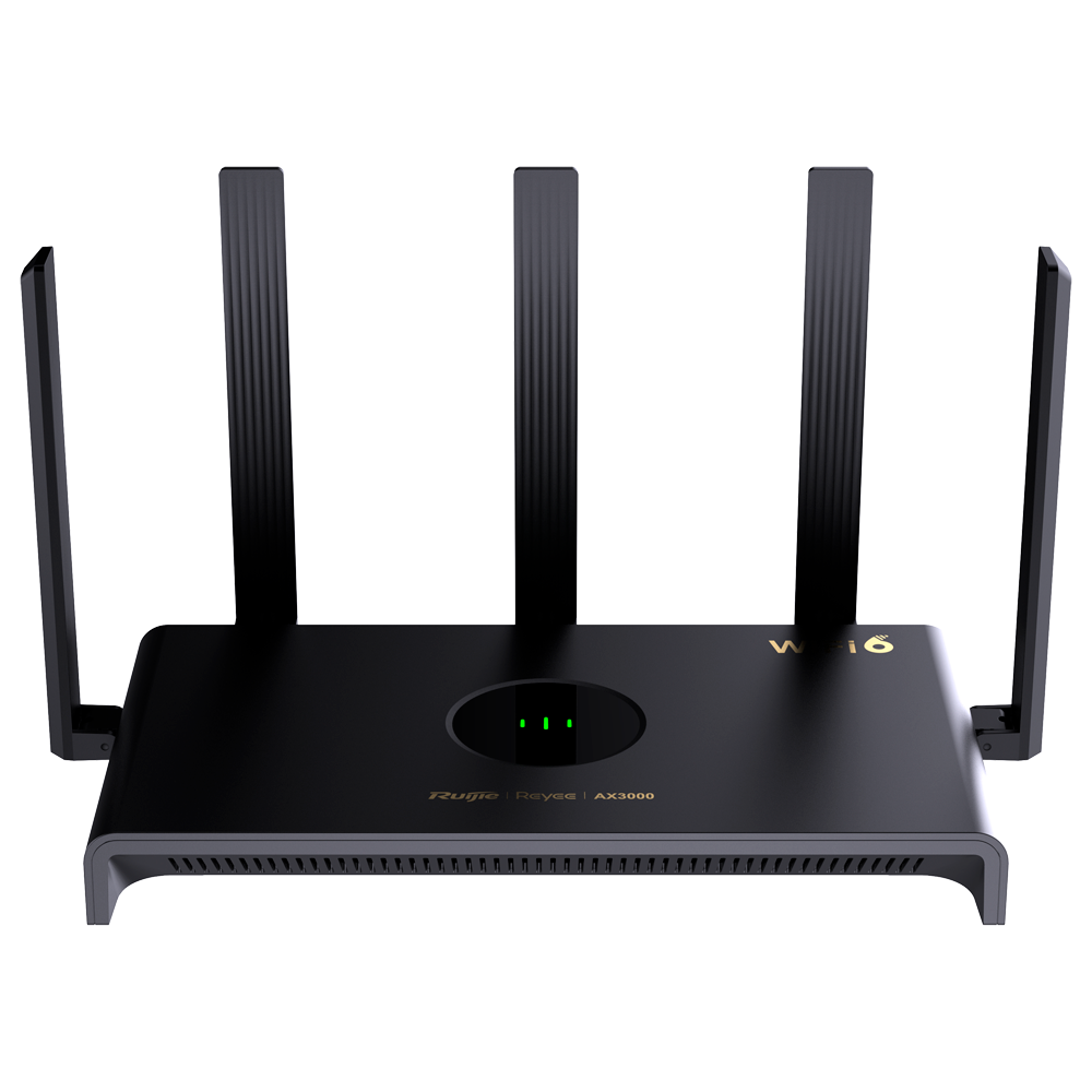 Reyee - Router Gigabit Mesh WiFi 6 AX3000 - 4 Porte RJ45 10/100/1000 Mbps - 802.11ax 2x2 e dual-band 2,4 e 5 GHz - Piccolo ufficio / Ufficio domestico / Gaming