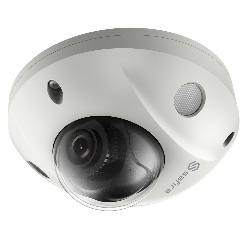 Telecamere Dome Safire IP - 1/3” 4 Megapixel Progressive CMOS - 2688 x 1520 - Compressione H.265+ - WiFi / Audio / Microfono / Allarmi - WDR (120dB) / ICR