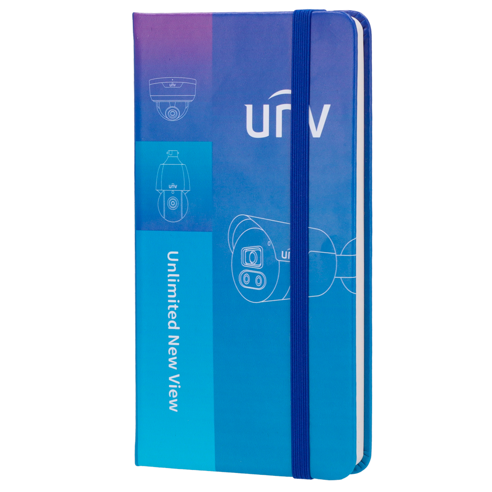Uniview - Agenda - Rilegatura robusta - Segnalibro
