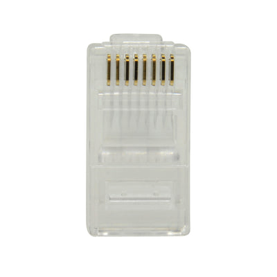 Connettore - RJ45 per crimpare - Compatibile con cavo UTP - 20 mm (Fo) - 10 mm (An) - 5 g